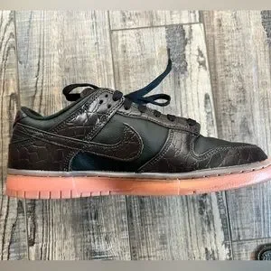Nike | Shoes | Nike Dunk Low Se Men Blackvelvet Brown Sz 8  display picture 1